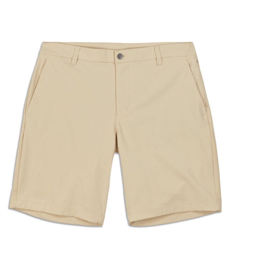 Lululemon Commission Short Relaxed ABC Warpstreme 11" in Beige Sand Size 32